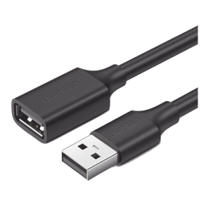 Cable Extensor USB 2.0 A a A | 1 metro | Macho-Hembra | Ultra Durabilidad | Núcleo de Cobre Estañado 28/22 AWG | Blindaje Interior Múltiple / Ideal para teclado, mouse, impresoras, etc.