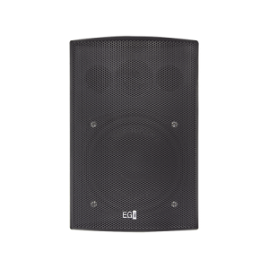Bocina HiFi | PoE Ethernet IP | Altavoz de 2 vías | Potencia 12W | Protección IP66 | Color Negro