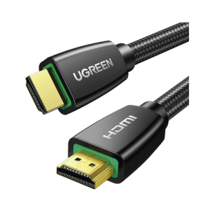 Cable HDMI 2.0 de Nylon Trenzado / 2 Metros (6.56 Pies) / 4K@60Hz / HDR / 3D / HEC (Canal Ethernet HDMI) / ARC (Canal de Retorno de Audio) / Color Profundo de 48 Bits / Audio de 32 Canales / HDCP 2.2 / Audio DTS: X / 18 Gbps / Blindaje de 4 Capas