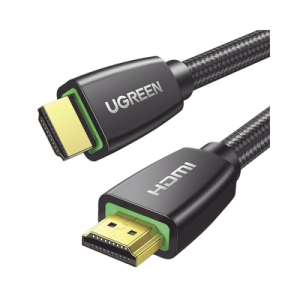 Cable HDMI 2.0 de Nylon Trenzado / 10 Metros (32.81 Pies) / 4K@60Hz / HDR / 3D / HEC (Canal Ethernet HDMI) / ARC (Canal de Retorno de Audio) / Color Profundo de 48 Bits / Audio de 32 Canales / HDCP 2.2 / Audio DTS: X / 18 Gbps / Blindaje de 4 Capas