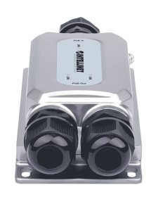 INTELLINET - 561648 - Extensor para exteriores Ultra PoE con 2 salidas Gigabit Ethernet / Dos puertos de 30 W, extiende el PoE hasta 100 m, 60 W de Presupuesto de Energía, cumple con IEEE 802.3bt/at/af, IP67 a prueba de agua, Índice IK10, Carcasa de metal