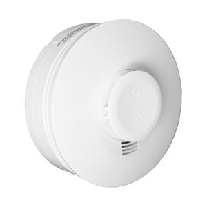 Detector Inalámbrico de Humo y Calor 5800SMOKEV / 3V Litio / Detección Fotoelectrica Multicriterio / Temperatura Fija 135°F / Alerta Baja Temperatura 41°F / RF 345 MHz / Sonido 85 dBA / Compatible con Sistemas Resideo