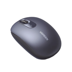 Mouse Inalámbrico 2.4G 800/1200/1600/2400 DPI | Función de 3 botones | Alcance 10m | Silencioso | Ergonómico | Anti-caída y Anti-interferencias | Batería Alcalina AA incluida | Midnight Blue.