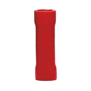 Conector a tope aislado / 22 - 16 AWG / Rojo / Paquete de 25 piezas