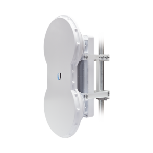Radio de Backhaul de alta capacidad full duplex, tecnología airFiber hasta 1.2 Gbps, 5 GHz (5470 - 5950 MHz) con antena integrada de 23 dBi