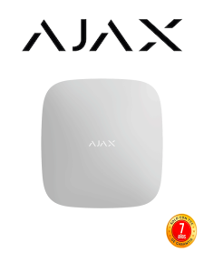 AJAX Hub 4G - Panel de alarma Ethernet y conexión 4G LTE color Blanco APP AJAX PRO IOS y Android hasta 100 dispositivos Hasta 50 Usuarios Hasta 15h de duración de la batería/ NO compatible con dispositos WINGS/