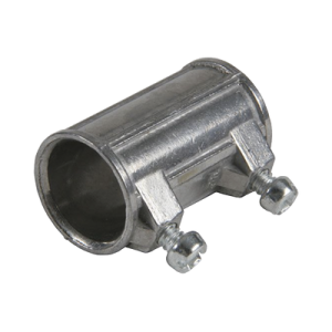 Cople de 1" para Tubo Pared Delgada con Tornillos Opresores.