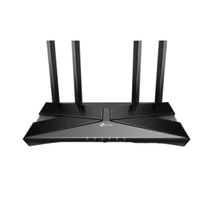 Router WiFi 6 doble banda AX 3000 Mbps / MU-MIMO y OFDMA / 1 Puerto WAN 10/100/1000 Mbps / 4 Puertos LAN 10/100/1000 Mbps / 4 Potentes Antenas.