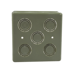 Caja Cuadrada de 1/2" - 3/4" para PVC Conduti Pesado.