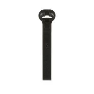 Cincho Dome-Top Nylon 6.6, 378mm largo x 7mm ancho, Color Negro. Paquete de 250 piezas