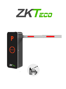 ZKTECO BGM1030L - Barrera Vehicular / Brazo Recto Dirección Ajustable / 3 Metros / Gabinete con Luz LED / Indicador de Estado / 1.5 s de apertura / Incluye 2 controles / Módulo Wi-Fi para conectarse con la App ZK Barrier gratuita y aperturar o cerrar