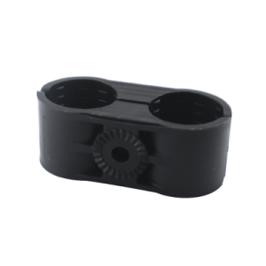 Paquete de 10 Sujetadores Plasticos Para Cable Coaxial de 1- 1/4"