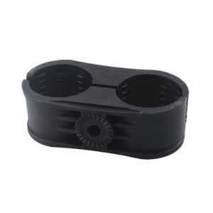 Paquete de 10 Sujetadores Plasticos Para Cable Coaxial de 2-1/4"