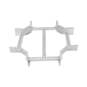 Derivación "X" Horizontal de Aluminio Perfil Z / Peralte 3 1/4" / Ancho 9"/ Radio 8" / Incluye Tornillería (CHXHEZ314R8X9AK)