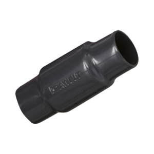 Cople de Aluminio con Recubrimiento Exterior de Pvc e Interior de Uretano Purpura para Conduit de 3/4" (19 mm).