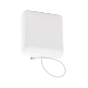 Antena direccional tipo Panel para interior/ Cubre 698-960 MHz, 1710-2700 MHz/ Ganancia 4-6 dBi, 8 dBi/ Conector N-Hembra/ Incluye montaje para pared.