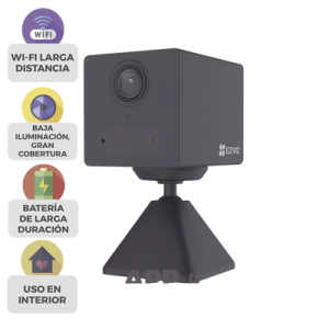 Mini Cámara IP Inalámbrica Con Batería Recargable (Cero Cables) / 2 Megapíxel / Uso en Interior / Grabación en la Nube / Base Magnética Para Adherirla a Superficies Metálicas