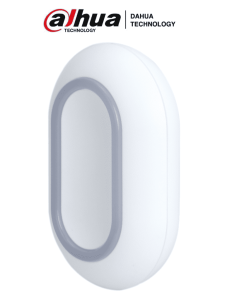 DAHUA DHI-ARD821-W2 - Botón de pánico inalámbrico, Led indicador de estado (verde), Alarma de batería baja, App DMSS, Frecuencia 433 MHz, Tecnología: AirShield, Compatible con HUB 1.0 y HUB 2.0