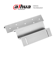 DAHUA ASF500ZL - Soporte de Fijación ZL para Cerradura Magnética de 500 Kg ASF500A
