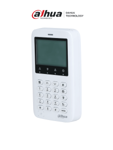 DAHUA DHI-ARK50C-R Teclado controlador de paneles ARC9 y ARC2/ Indicador de estatus de zona, armado y desarmado/ Armado y desarmado con NIP y Tarjeta IC / Múltiples funciones de cancelación, bypass, operaciones con relevadores