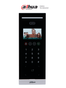 DAHUA DHI-VTO6531H-S2 - Frente de calle departamental IP con reconocimiento facial / Pantalla LCD de 4.3" / Cámara de 2MP HD / 40,000 usuarios / 20,000 rostros / 20,000 tarjetas IC / Salida de 12V 500mA No incluye caja de montaje