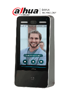 DAHUA DHI-ASI8213Y-V3 Control de Acceso con Reconocimiento Facial/ Pantalla táctil LCD de 10,1 pulgadas/ Lente doble gran angular de 2 MP/ 100 000 imágenes de rostros y trabajar sin red/ detección de vida