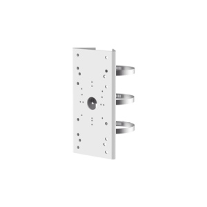 Montaje para Poste / Compatible con PTZ HIKVISION / Acero Inoxidable