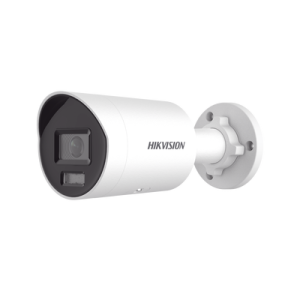 [Dual Light + ColorVu] Bala IP 8 Megapixel (4K) / Lente 2.8 mm / 40 mts IR + 40 mts Luz Blanca / Microfono Integrado / Exterior IP67 / WDR 130 dB / ACUSENSE (Filtro de Falsas Alarmas) / Captura Facial / PoE / Metal / ACUSEARCH