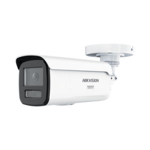 [Dual Light + ColorVu 3.0 + HikAI] Bala IP 6 Megapixel / Lente 4 mm / 60 mts IR + Luz Blanca / Exterior IP67 / Estrobo Azul y Rojo / WDR 130 dB / ACUSENSE 3.0 / Metal / NEMA 4X / ACUSEEK