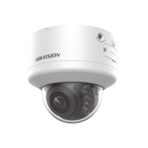 Domo IP 4 Megapixel / Lente Mot. 2.7 a 13.5 mm / Dual Light (40 mts IR + 40 mts Luz Blanca / Exterior IP66 / IK10 / Audio y Alarma I/O / PoE+ / ONVIF / Micro SD / 4 Analíticos: AcuSense, Deteccion Facial, Conteo de Personas por Cruce y Zona