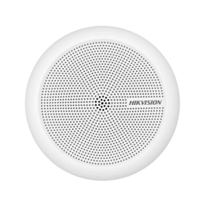 Micrófono Omnidireccional (360°) / Uso en Interior / Preamplificado para CCTV / Cancelación de Ruido Ambiental / Uso en Techo - Pared - Escritorio / Alcance de 5 Metros