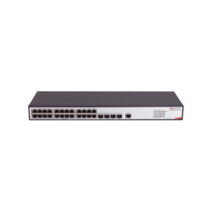 Switch Gigabit / Administrable / 24 Puertos RJ45 GE / 4 Puertos SFP 10G / Soporta IGMP