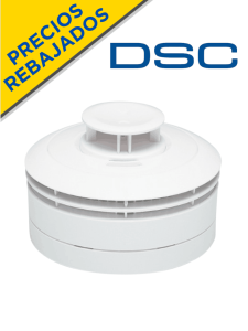 DSC PGP9976 - Detector de humo y calor inalámbrico con tecnología Power G compatible con NEO, PRO, Qolsys e IoTga