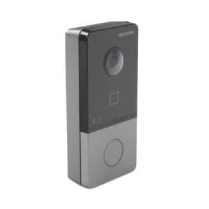 Videoportero IP 2 Megapixel / PoE Estandar / IP65 / Apertura desde Hik-connect / Soporta 1 Departamento y Hasta 6 Monitores / Soporta Tarjetas Mifare / 1 Salida Relay