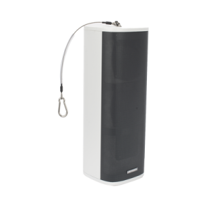 Bocina (Altavoz IP) | Tipo Columna | 60 Watts | Exterior IP66 | Entrada de alarma | Voceo en tiempo real | Calendarización de audios | Micrófono y altavoz integrado