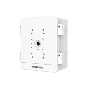 Caja para Videovigilancia para Exterior / Uso en Pared o Poste / IP66 / IK10 / Dimensiones: 387 X 432 X 225 mm / Soporta 3 Dispositivos (PTZ, Bocinas, Cámaras Fijas)