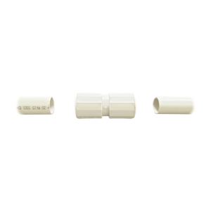 Manguito / Cople Morbidx IP67 libre de halógenos para unir tubería rígida de 40 mm (1 1/2") permite una instalación hermética no necesita pegamento