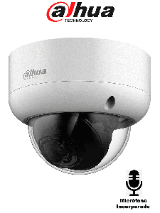 DAHUA DH-HAC-HDBW1801EAN-A - Cámara Domo Antivandálica 4K/ Micrófono Incorporado/ Iluminación IR de Hasta 40 Mts/ Lente de 2.8mm con Apertura de Hasta 106 Grados/ Super Adapt/ WDR Real/ IP67 & IK10/ Metálica