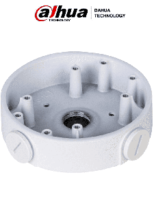 DAHUA PFA139- Caja de Conexiones para Camaras Domo/ Modelos: HDBW2241F-A / IPC-HDBW3241F-FD / IPC-HDBW3241F-AS-M / IPC-HDBW3241F-FD-M / HDW1400EM-A / HDW1230EM-A / HDW2241T-A / HDW2249T-A-NI / HDW1239T-A-LED / HDW1509T-A-LED / IPC-HDW5241M-AS