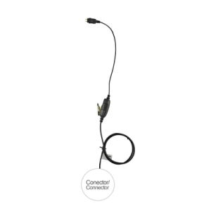 Micrófono de 1 cable serie LOC para ICOM IP100H