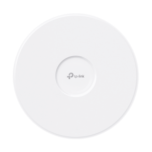 Punto de Acceso Omada / Wi-Fi 7 BE22000 MU-MIMO 4x4 / 2 Puertos 10 Gbps / Mesh Omada / Operaciones Multiencale (MLO) / Configuración por Controlador o Stand-Alone / Para Montaje en Techo/pared / Alimentación PoE++