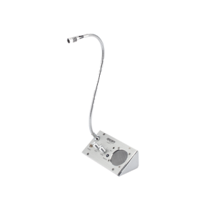 Sistema de Intercomunicación | Ideal para Ventanillas | Audio de voz de dos vías | 12V/1A 2W | Micrófono Interior + Micrófono Exterior