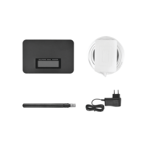 Kit Amplificador de Señal Celular de UNA banda de frecuencia / Mejora las llamadas convencionales / Soporta los datos de las tecnologías 2G y 3G de TELCEL, AT&T y MOVISTAR / Puede cubrir un espacio de hasta 140 m2.