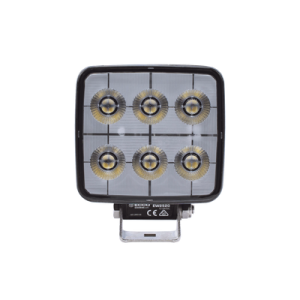Luz de trabajo de 6 LED, 12-24 Vcc, 2800 lumenes