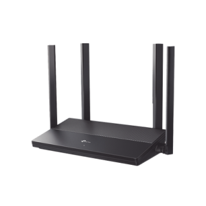 Router WiFi 6 AX 1500 Mbps / MU-MIMO 2X2 y OFDMA / 1 Puerto WAN Gigabit / 3 Puertos LAN Gigabit / Soporta IPV6 y TR-069 / 4 Antenas Beamforming / Seguridad WiFi WPA3