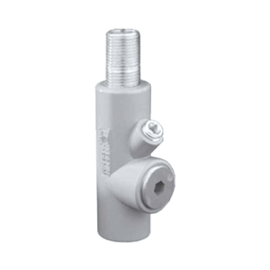 Sello Macho-Hembra de 1/2" (12.7 mm) de Aluminio /Para Áreas Peligrosas/ Tipo EYS/ Libre de Cobre.