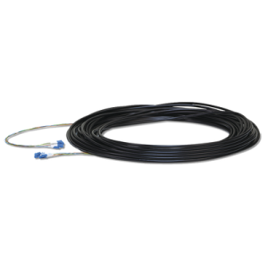 Fibercable de 30 Metros (100 Pies) Monomodo (SM) con Conectores LC, Ideal para Equipos Edgerouter, Edgeswitch y Edgepoint.