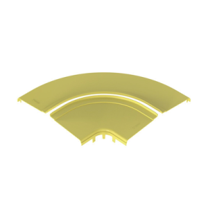 Tapa Opcional para Ángulo Recto de 90° Horizontal FRRA12X4LYL, Color Amarillo