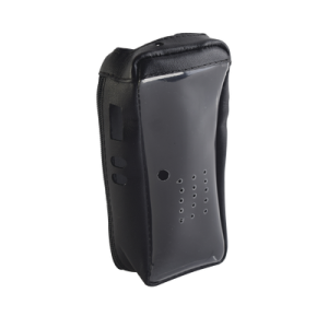 Funda de piel reforzada con visor frontal transparente, para radios NX-200, NX-300.