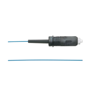 Pigtail de Fibra Óptica SC Simplex, Multimodo OM4 50/125, 900um, Color Aqua, 1 Metro (3.28 Pies)